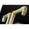 Kingston Brass KSD144RXBB Single-Handle Bathroom Faucet with Push Pop-Up, Brushed Brass KSD144RXBB - alternate 5